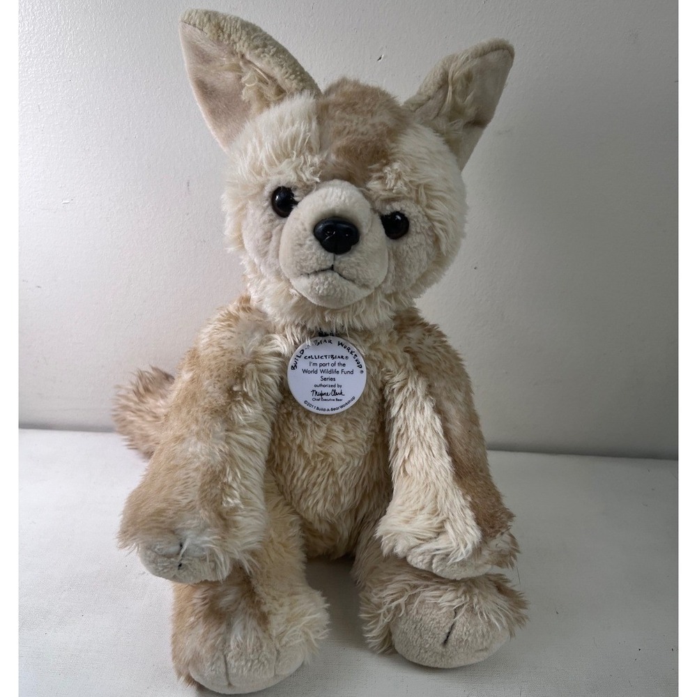 Build-A-Bear Fennec Fox World Wildlife Fund Plush 14'' 2011 WWF Limited Edition